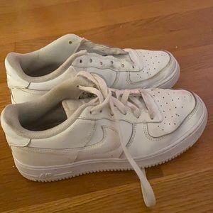 Nike White Air forces Good condition Size 7
